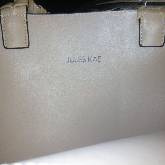 NWT Jules Kae X Rachel Zoe Charlotte Vegan Leather Tote/Crossbody - Picture 11 of 15